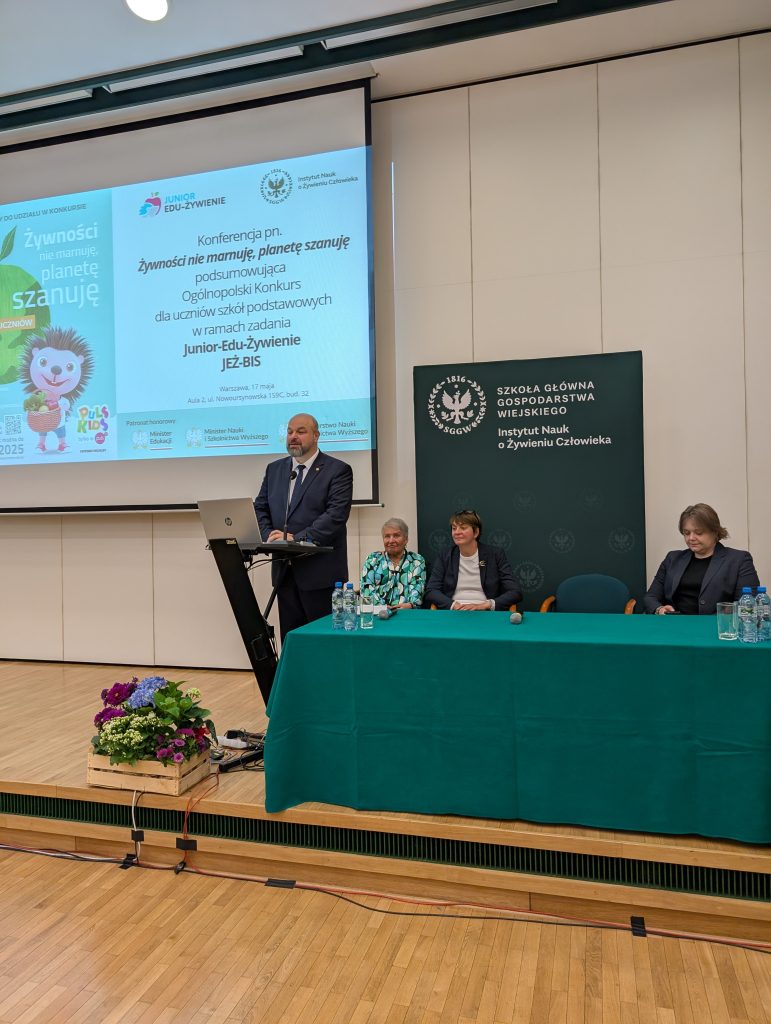 Konferencja podsumowująca konkurs Żywności nie marnuję, planetę szanuję