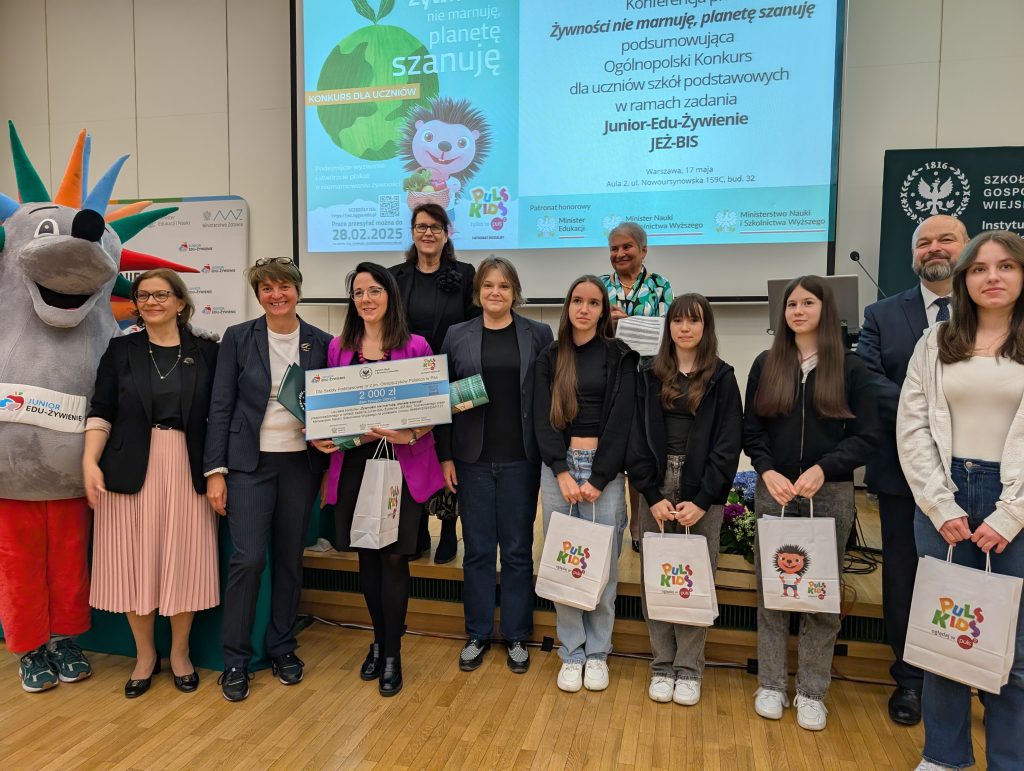 Konferencja podsumowująca konkurs Żywności nie marnuję, planetę szanuję