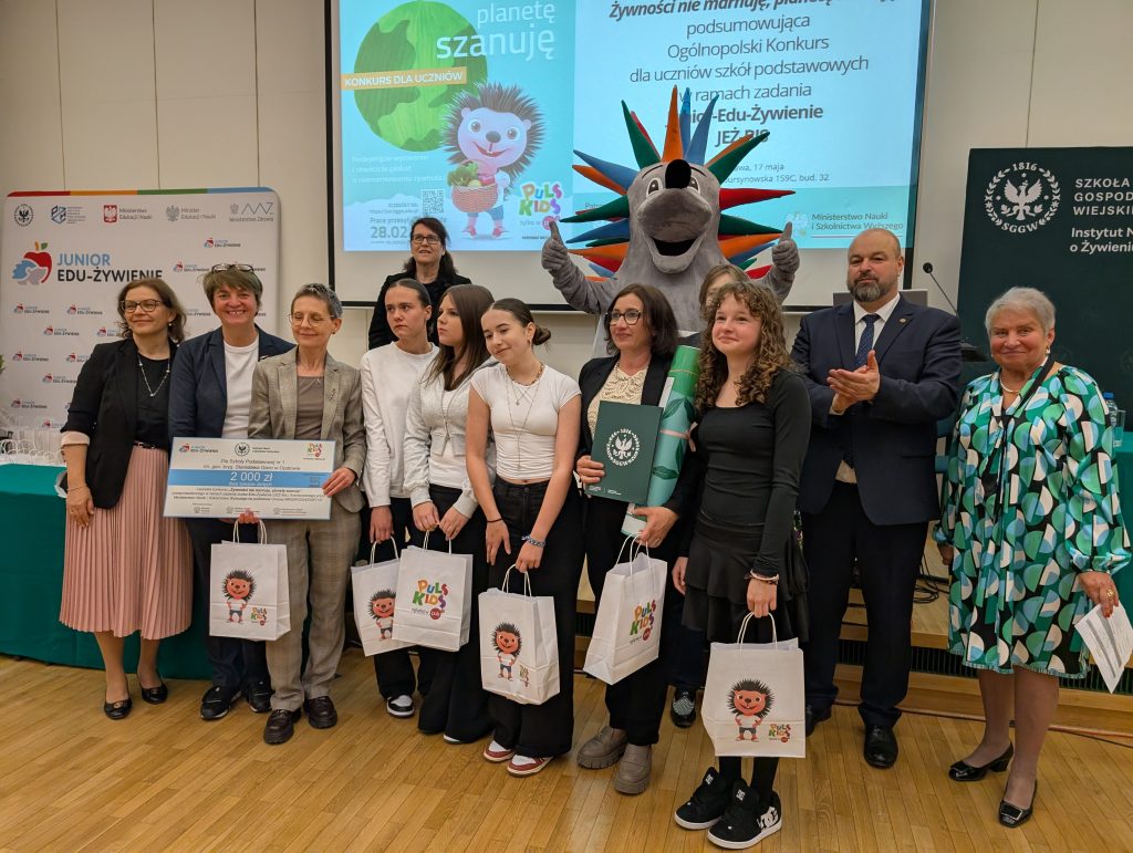Konferencja podsumowująca konkurs Żywności nie marnuję, planetę szanuję