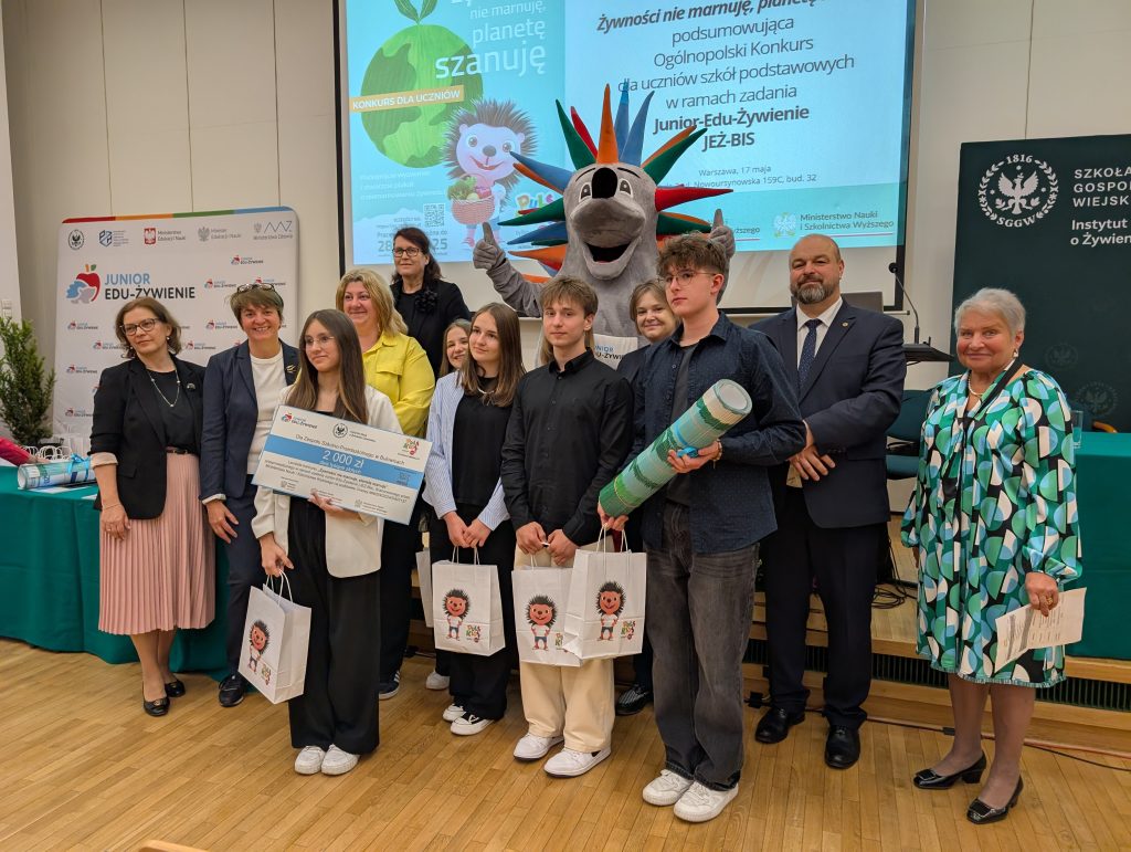 Konferencja podsumowująca konkurs Żywności nie marnuję, planetę szanuję