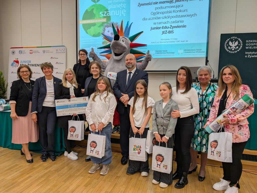 Konferencja podsumowująca konkurs Żywności nie marnuję, planetę szanuję