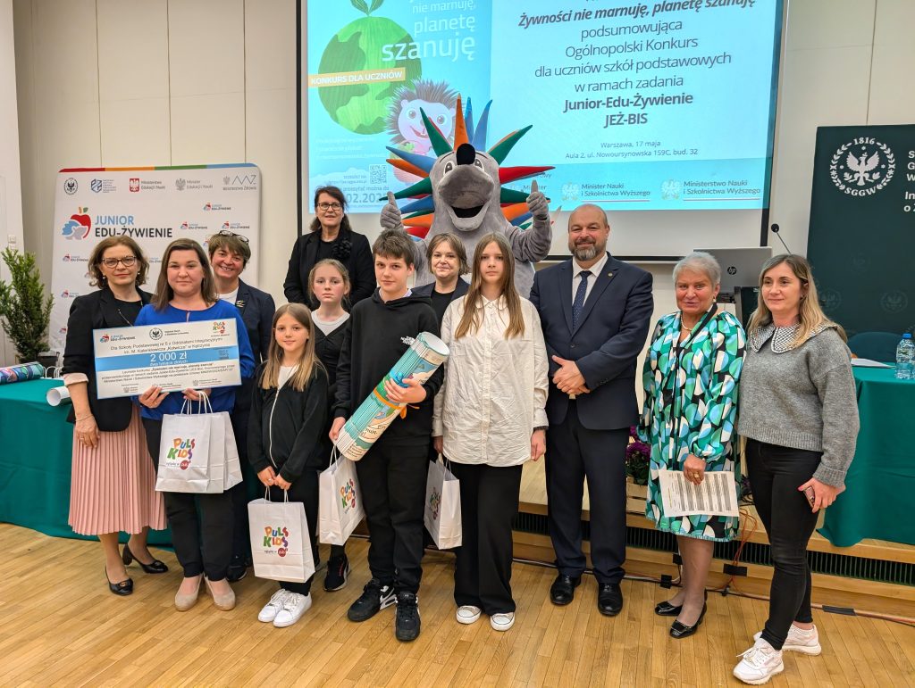 Konferencja podsumowująca konkurs Żywności nie marnuję, planetę szanuję