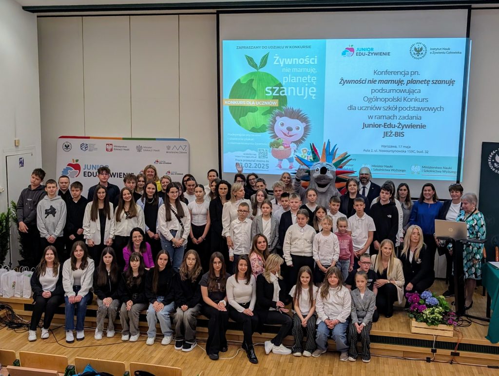Konferencja podsumowująca konkurs Żywności nie marnuję, planetę szanuję